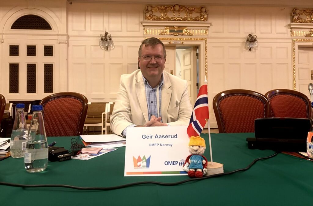 Geir Aaserud, President OMEP Norway
