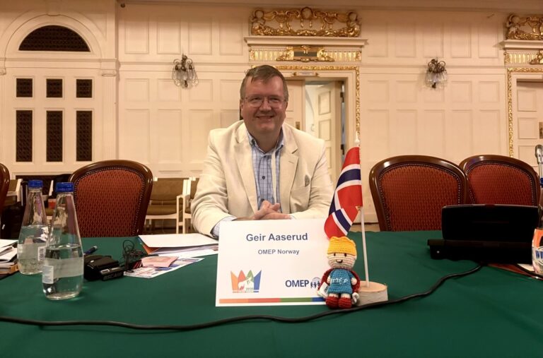 Geir Aaserud, President OMEP Norway